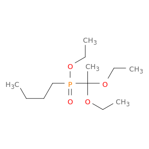 Phosphinic acid, butyl(1,1-diethoxyethyl)-, ethyl ester