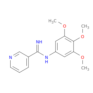 3-Pyridinecarboximidamide,N-(3,4,5-trimethoxyphenyl)-
