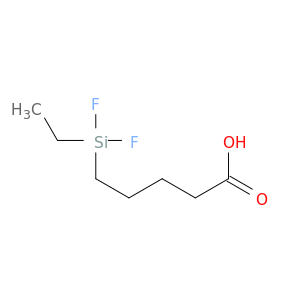 Pentanoic acid, 5-(ethyldifluorosilyl)-