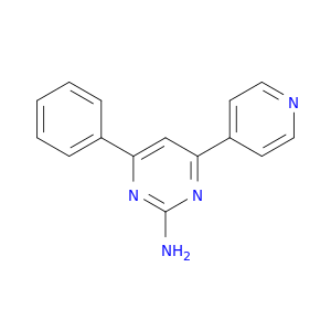 2-Pyrimidinamine, 4-phenyl-6-(4-pyridinyl)-