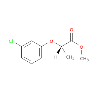 Propanoic acid, 2-(3-chlorophenoxy)-, methyl ester, (S)-