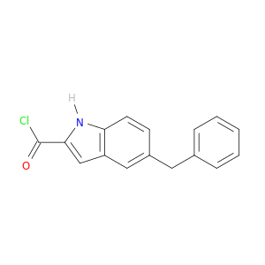 1H-Indole-2-carbonyl chloride, 5-(phenylmethyl)-