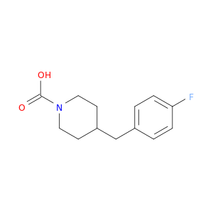 1-Piperidinecarboxylic acid, 4-[(4-fluorophenyl)methyl]-