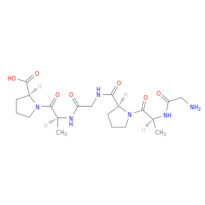 L-Proline, 1-[N-[N-[1-(N-glycyl-L-alanyl)-L-prolyl]glycyl]-L-alanyl]-
