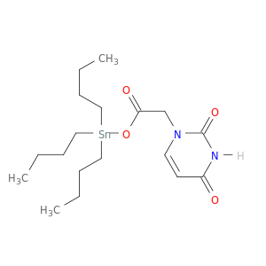 2,4(1H,3H)-Pyrimidinedione, 1-[2-oxo-2-[(tributylstannyl)oxy]ethyl]-
