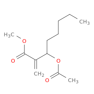 Octanoic acid, 3-(acetyloxy)-2-methylene-, methyl ester