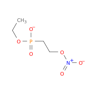 Phosphonic acid, [2-(nitrooxy)ethyl]-, monoethyl ester