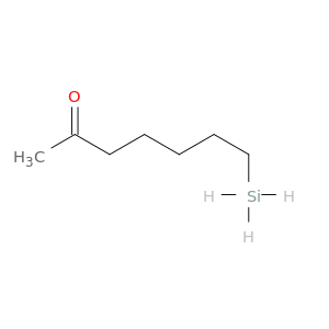 2-Heptanone, 7-silyl-
