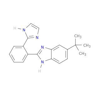 1H-Benzimidazole, 5-(1,1-dimethylethyl)-2-[2-(1H-imidazol-2-yl)phenyl]-