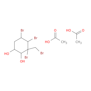 1,2-Cyclohexanediol, 3,4,5-tribromo-3-(bromomethyl)-, diacetate