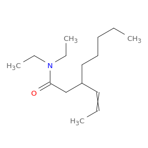 4-Hexenamide, N,N-diethyl-3-pentyl-