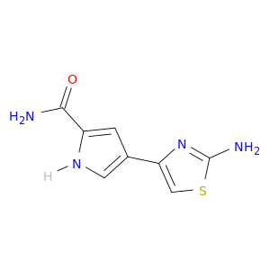 4-(2-amino-1,3-thiazol-4-yl)-1H-pyrrole-2-carboxamide