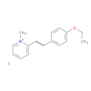 Pyridinium, 2-[2-(4-ethoxyphenyl)ethenyl]-1-methyl-, iodide
