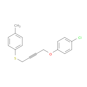 1-chloro-4-({4-[(4-methylphenyl)sulfanyl]but-2-yn-1-yl}oxy)benzene
