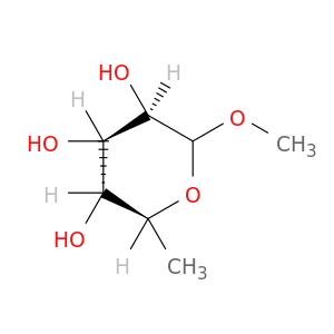 (3R,4R,5R,6S)-2-Methoxy-6-methyltetrahydro-2H-pyran-3,4,5-triol