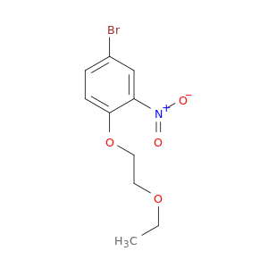 4-Bromo-1-(2-ethoxyethoxy)-2-nitrobenzene