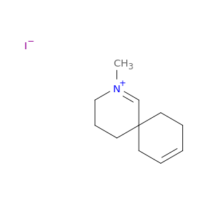 2-Azoniaspiro[5.5]undeca-1,8-diene, 2-methyl-, iodide