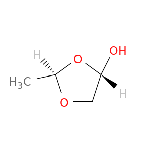 1,3-Dioxolan-4-ol, 2-methyl-, trans-