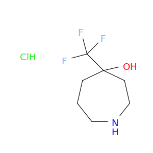 4-(trifluoromethyl)azepan-4-olhydrochloride
