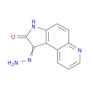 1H-Pyrrolo[3,2-f]quinoline-1,2(3H)-dione, 1-hydrazone