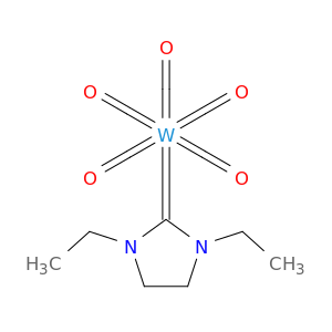 Tungsten, pentacarbonyl(1,3-diethyl-2-imidazolidinylidene)-