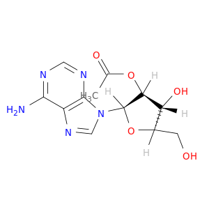 [(2R,3S,4R,5R)-2-(6-aminopurin-9-yl)-4-hydroxy-5-(hydroxymethyl)oxolan-3-yl] acetate