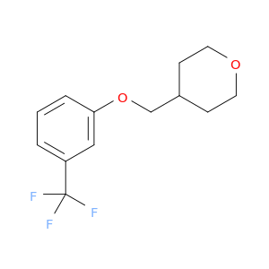 4-((3-(Trifluoromethyl)phenoxy)methyl)tetrahydro-2H-pyran