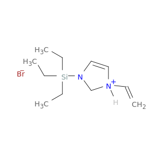 1H-Imidazolium, 1-ethenyl-3-(triethylsilyl)-, bromide