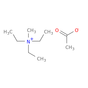 Ethanaminium, N,N-diethyl-N-methyl-, acetate