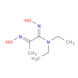 Propanimidamide, N,N-diethyl-N'-hydroxy-2-(hydroxyimino)-, (E,E)-