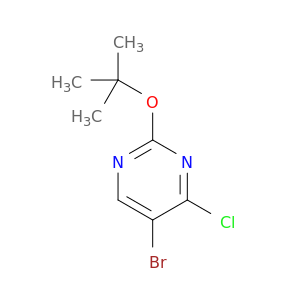 Pyrimidine, 5-bromo-4-chloro-2-(1,1-dimethylethoxy)-