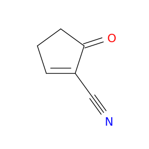 1-Cyclopentene-1-carbonitrile, 5-oxo-