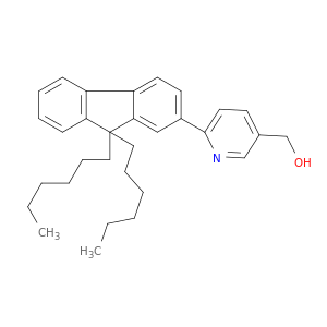 3-Pyridinemethanol, 6-(9,9-dihexyl-9H-fluoren-2-yl)-