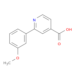 4-Pyridinecarboxylic acid, 2-(3-methoxyphenyl)-