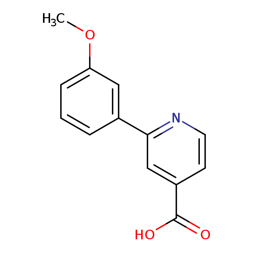 4-Pyridinecarboxylic acid, 2-(3-methoxyphenyl)-