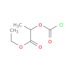 Propanoic acid, 2-[(chlorocarbonyl)oxy]-, ethyl ester