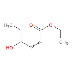 2-Hexenoic acid, 4-hydroxy-, ethyl ester
