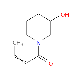 3-Piperidinol, 1-(1-oxo-2-butenyl)-