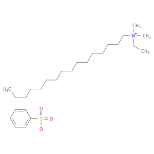 1-Hexadecanaminium, N-ethyl-N,N-dimethyl-, benzenesulfonate