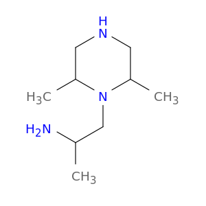 1-(2,6-DIMETHYLPIPERAZIN-1-YL)PROPAN-2-AMINE