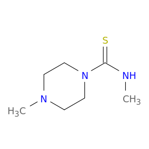1-Piperazinecarbothioamide,N,4-dimethyl-