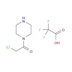2-氯-1-(哌嗪-1-基)乙酮三氟乙酸盐