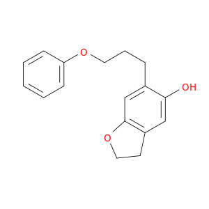 5-Benzofuranol, 2,3-dihydro-6-(3-phenoxypropyl)-