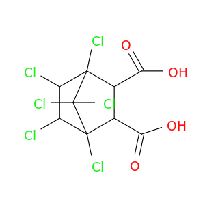 Bicyclo[2.2.1]heptane-2,3-dicarboxylic acid, 1,4,5,6,7,7-hexachloro-