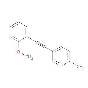 Benzene, 1-methoxy-2-[(4-methylphenyl)ethynyl]-