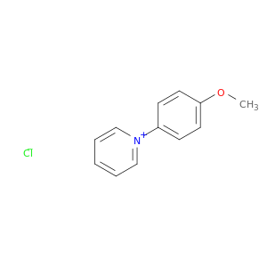 Pyridinium, 1-(4-methoxyphenyl)-, chloride