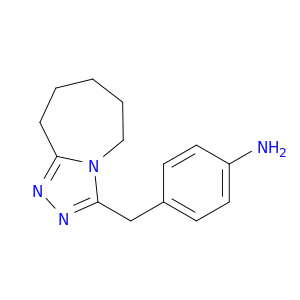4-{5H,6H,7H,8H,9H-[1,2,4]Triazolo[4,3-a]azepin-3-ylmethyl}aniline