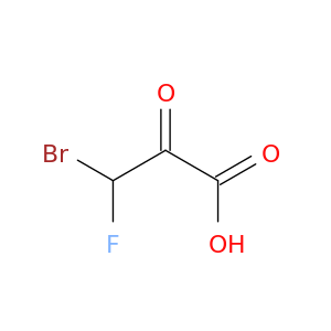 Propanoic acid, 3-bromo-3-fluoro-2-oxo-
