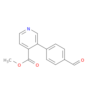 3-(4-FORMYL-PHENYL)-ISONICOTINIC ACID METHYL ESTER