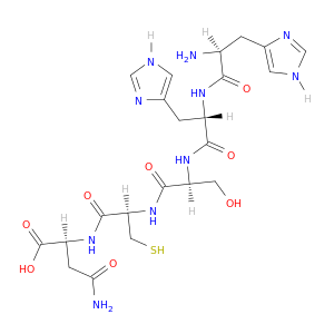 L-Asparagine, L-histidyl-L-histidyl-L-seryl-L-cysteinyl-
